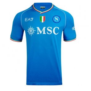 SSC Napoli Koszulka Podstawowych 2023-24 Krótki Rękaw